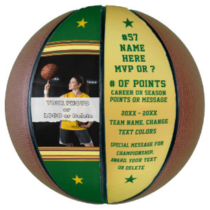 Photo, Custom Basketball for Seniors, Players,