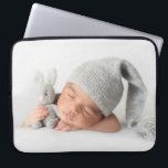 Photo Customised Personal Picture Modern Laptop Sleeve<br><div class="desc">Create your own favourite photo laptop sleeve.  This makes a great gift for Mother’s Day,  Father’s Day,  Grandparents Day,  Christmas,  Birthday.</div>