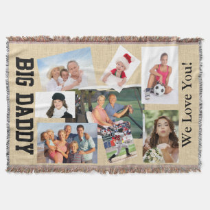 Photo Customised Throw Blanket - SRF