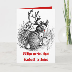 Photo Customised  Who needs that Rudolf fellow? Holiday Card