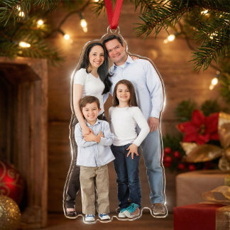 Photo Cut-Out 3-Dimensional Mobile Ornament Photo Sculpture Decoration