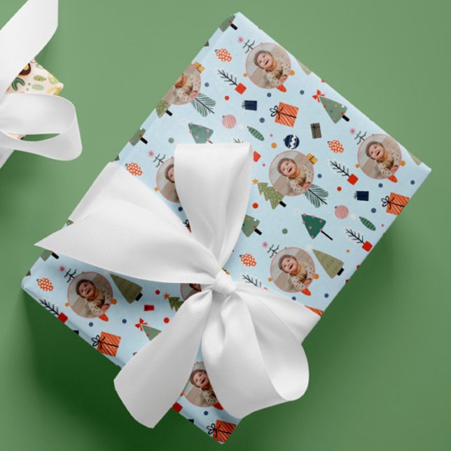 Photo Cute Christmas Wrapping Paper (Creator Uploaded)