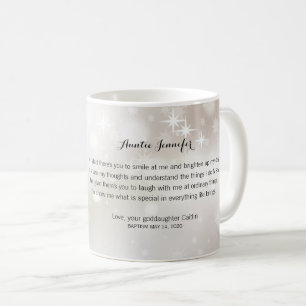 Photo Cute Thank You Godmother Gift Coffee Mug