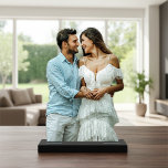 Photo Cutout Sculpture<br><div class="desc">Use one of the many free tools available to do background removal of your photo, then upload your cutout photo here, and we do the rest - Truly a unique way of putting loved ones on display - Photo Statues are a fun alternative to your typical photo - Free-standing photo...</div>