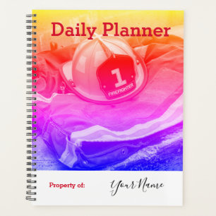 Photo Daily Planner Firefighter - HAMbWG