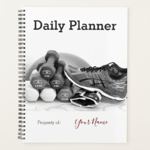 Photo Daily Planner - Gym Theme HAMbWG