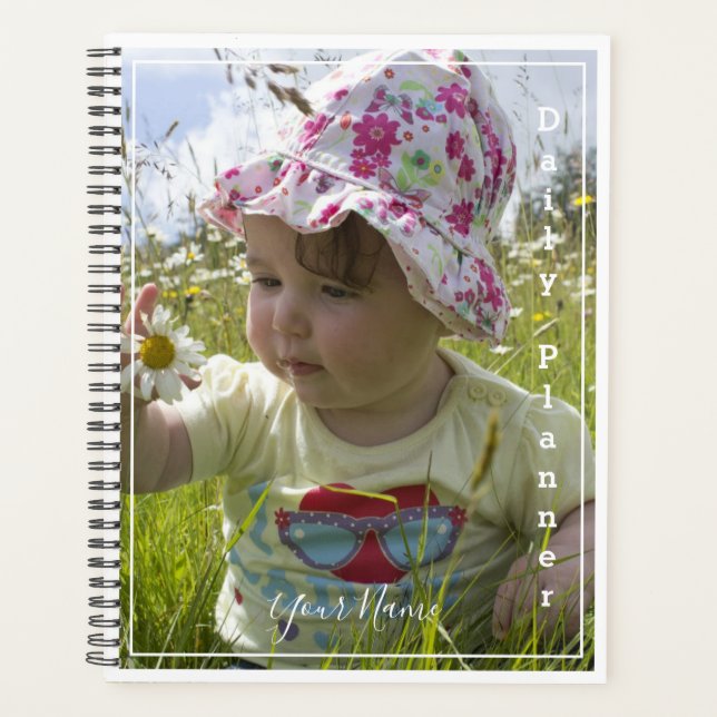 Photo Daily Planner- HAMbWG Planner (Front)