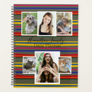 Photo Daily Planner - Multi-Colour HAMbWG