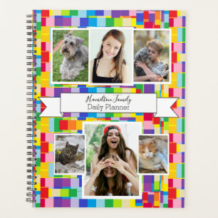 Photo Daily Planner with Multi-Colour - HAMbWG