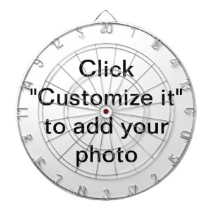 Photo Dart Board Custom