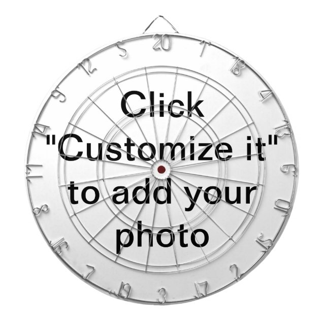 Photo Dart Board Custom (Front)