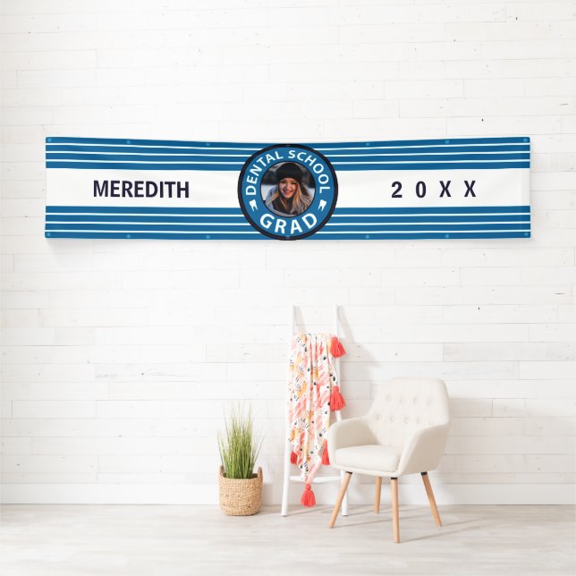 Photo Dental School Graduation Banner (Insitu)