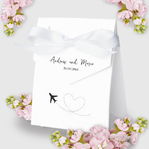 Photo Destination Boarding Pass Wedding Favour Box