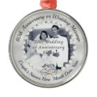 PHOTO Diamond, 60th Wedding Anniversary Ornaments