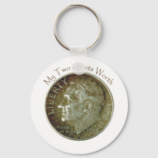 Photo Dime. Key Ring