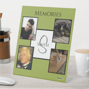 Photo Display - HAMbyWG - Any Colour Pedestal Sign