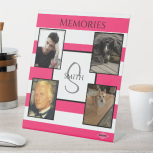Photo Display - HAMbyWG - Any Colour Pedestal Sign