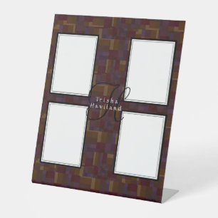 Photo Display - HAMbyWG - Any Colour Pedestal Sign