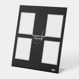 Photo Display - HAMbyWG - Any Colour Pedestal Sign