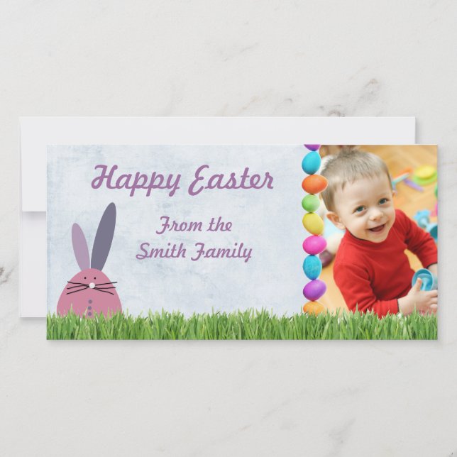 Photo easter card (Front)