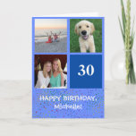 Photo Editable Family And Friends Birthday Card<br><div class="desc">A cute and colourful birthday card for that special someone in your life. The stylish text is editable for any age and it's easy to personalise this card with photos from family and friends.</div>