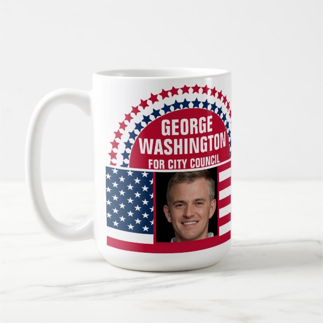 Photo Election Campaign  Coffee Mug (Left)