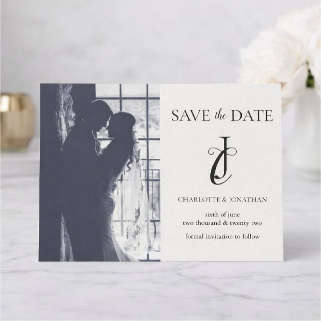 Photo Elegant Classic Wedding Save The Date (Creator Uploaded)