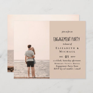 PHOTO ENGAGEMENT INVITATION ANNOUNCEMENT Budget