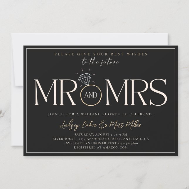 Photo Engagement Party Invitation (Front)