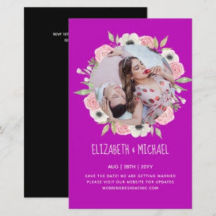 PHOTO Engagement Party Invitations Announcements
