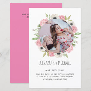PHOTO Engagement Party Invitations Announcements