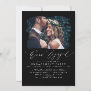 Photo Engagement Party Invitations - We're Engaged