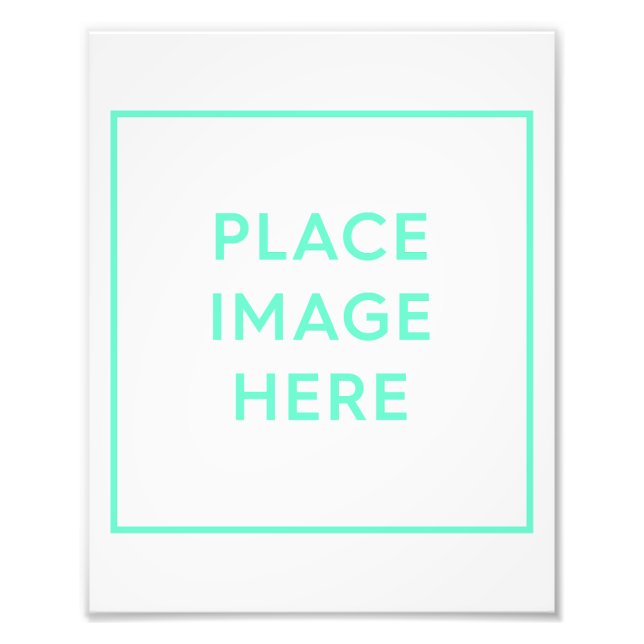 Photo Enlargement - 8" x 10" Print (Front)