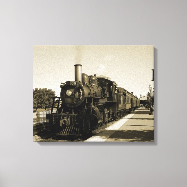 Photo Enlargement Canvas Print (Front)