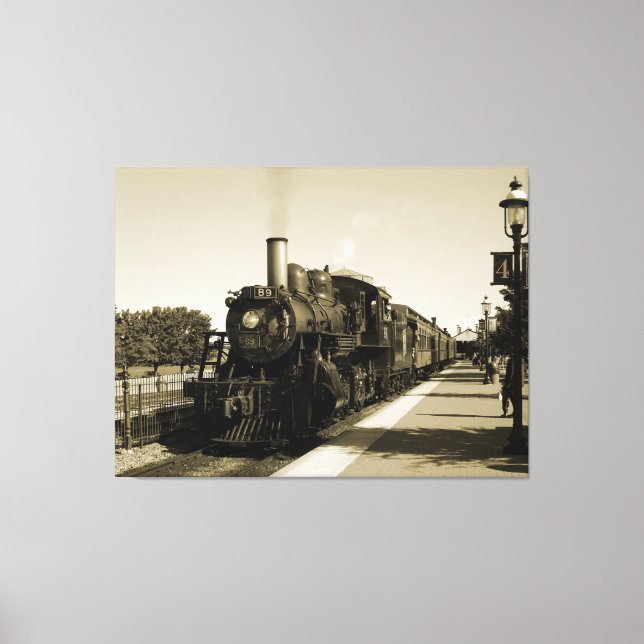 Photo Enlargement Canvas Print (Front)