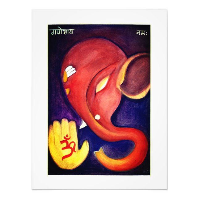 Photo Enlargement - Ganesha Abstract (Front)