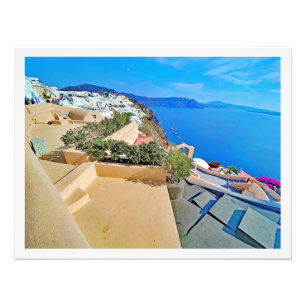 Photo Enlargement Greece santorini  Print