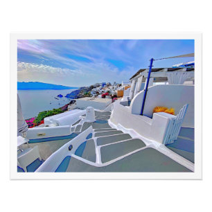 Photo Enlargement Greece santorini  Print