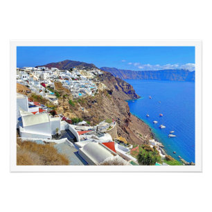 Photo Enlargement Greece santorini Print
