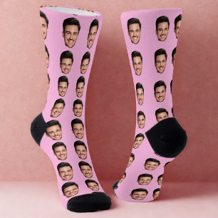 Photo Face Socks, Unique Personalized Socks