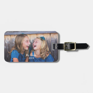 Photo Family Luggage Tag