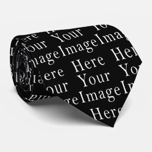 Photo Family Personalised Neck Neck Tie
