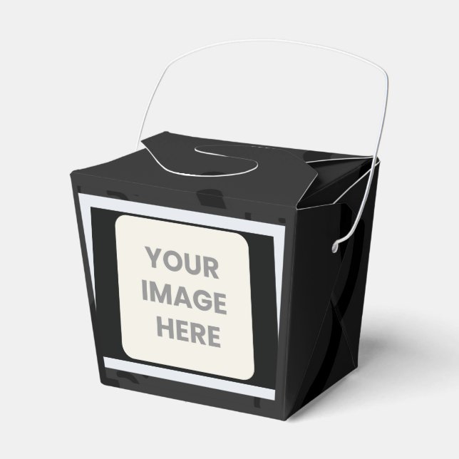 Photo Favour Boxes | Custom Party Packaging (Front Side)