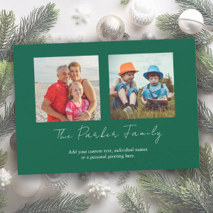 Photo Festive Instagram Christmas Holiday Card