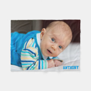 Photo Fleece Blanket Add Your Photo