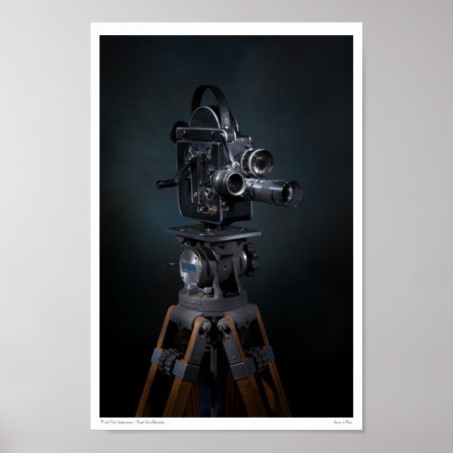 Photo - Focus in Blue Poster (Front)