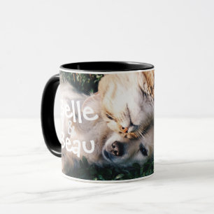 Photo for Dog Cat Lover Custom Mug
