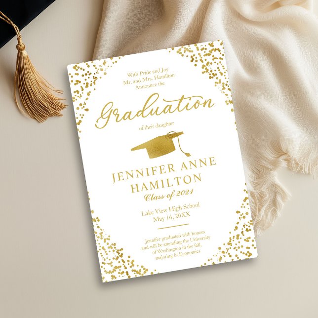 Photo Formal Graduation Announcement From Parents (Creator Uploaded)