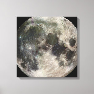 Photo from Lune pleine Canvas Print