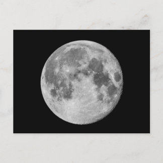 Photo - Full Moon Postcard
